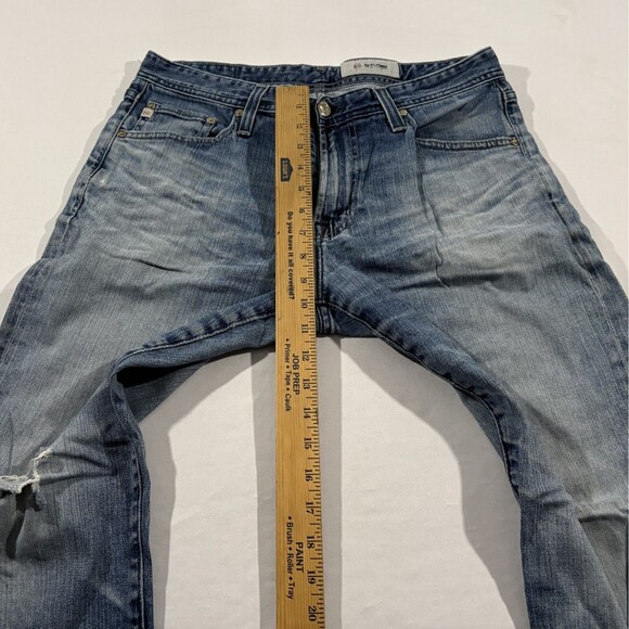 AG Adriano Goldschmied Light Wash Jeans Mens Modern Slim Straight Sz 31 USA - Picture 5 of 14